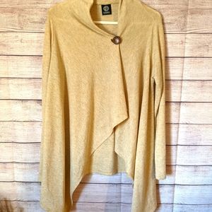 Bobeau Mexico cardigan light brown